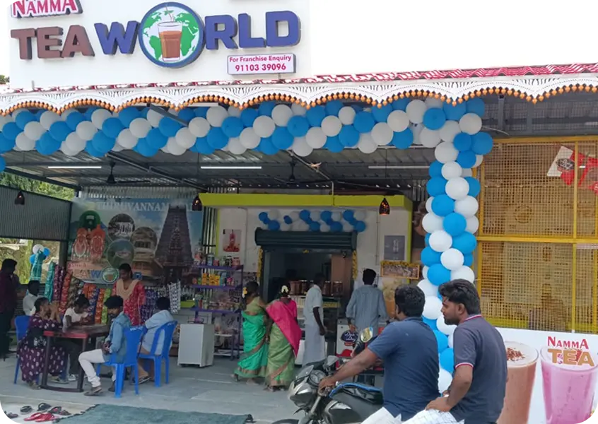 Nammu Tea World franchise outlet exterior